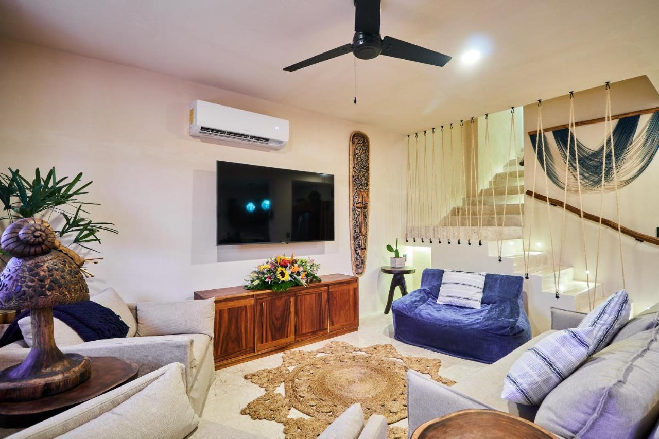 Spacious & Comfy Penthouse Oasis With Plunge Pool Тулум Экстерьер фото