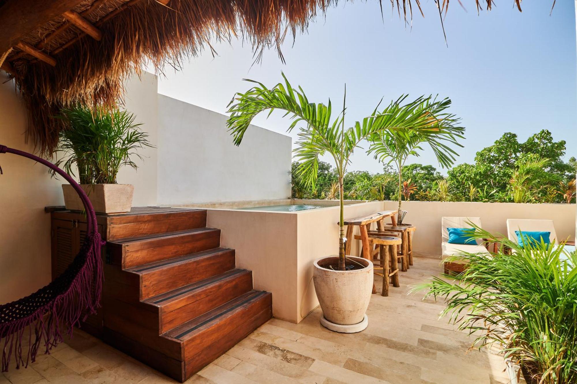 Spacious & Comfy Penthouse Oasis With Plunge Pool Тулум Экстерьер фото
