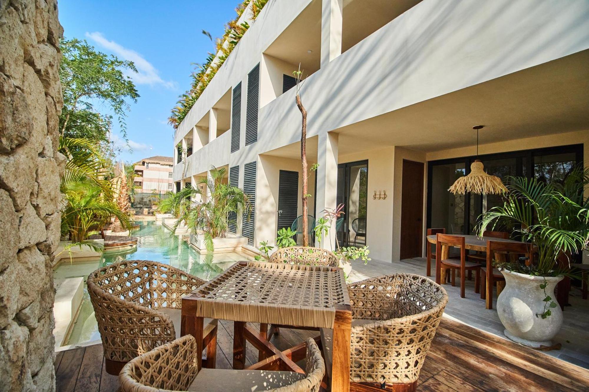 Spacious & Comfy Penthouse Oasis With Plunge Pool Тулум Экстерьер фото